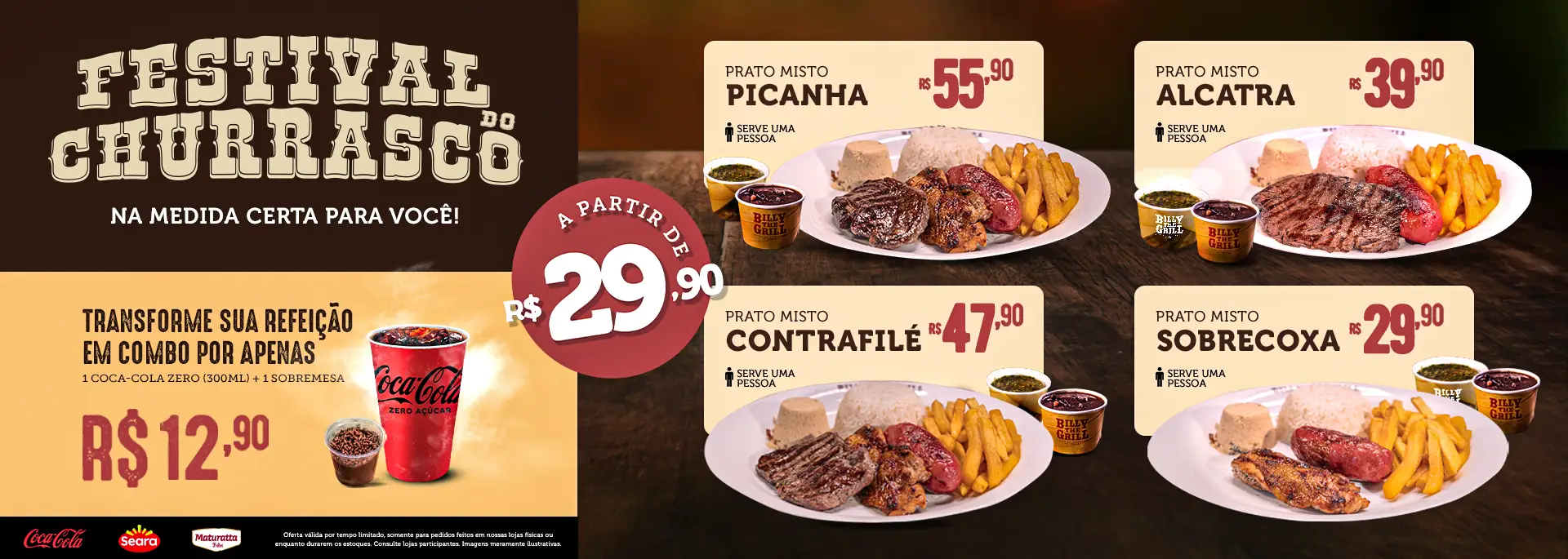 Festival do Churrasco Pratos