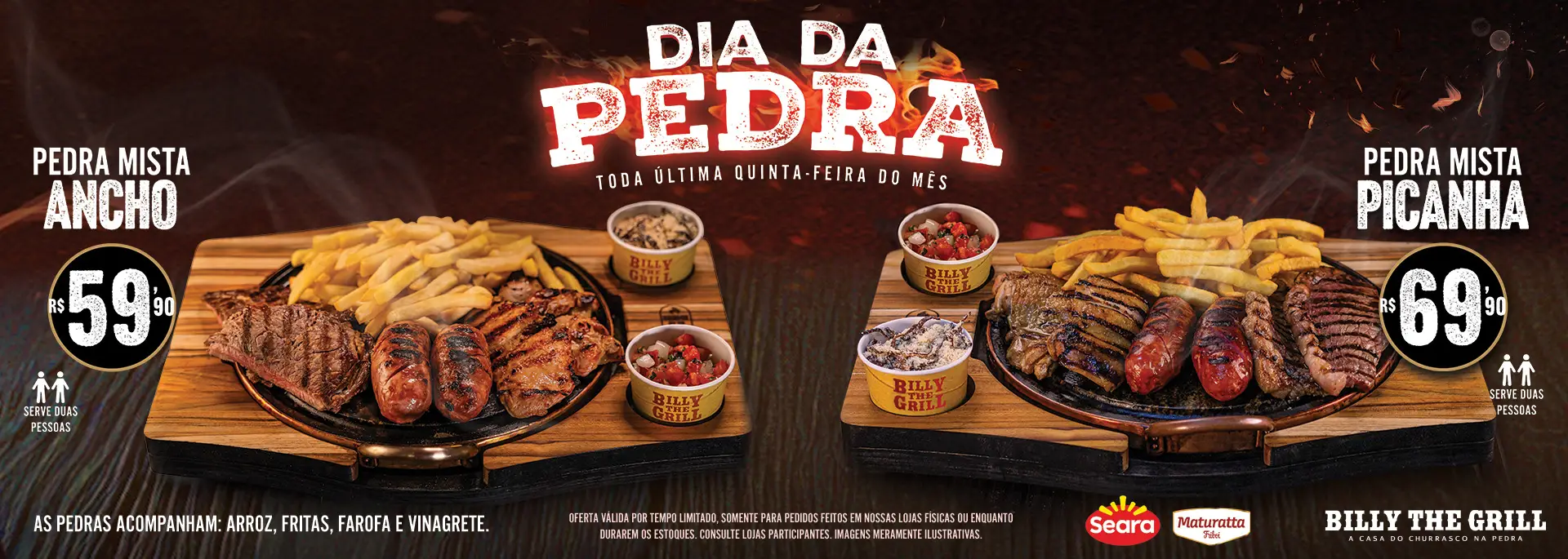 Dia da Pedra Billy The Grill