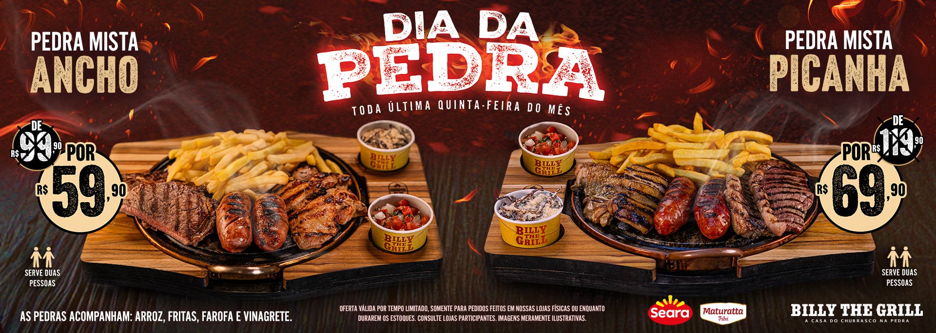 Dia da Pedra Billy The Grill